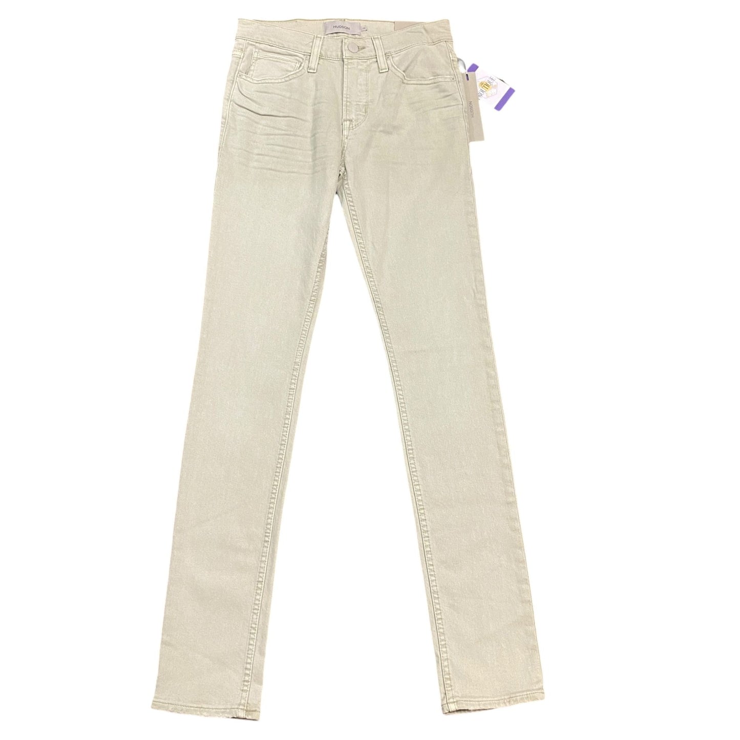 NWT Hudson Mens 28 Axl Slim Jeans Light Green Sea Foam Comfort Stretch Denim