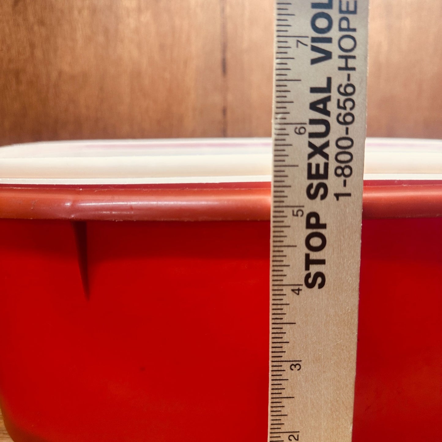 Vtg Tupperware 487 Ham Keeper Paprika Red 3-Piece Set Food Storage Midcentury