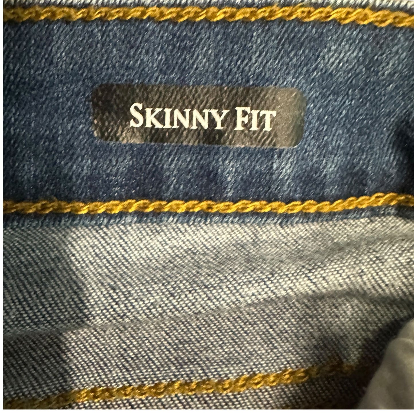 Judy Blue Juniors 3/26 Skinny Fit Ripped Jeans Animal Print Accents Stretch Logo