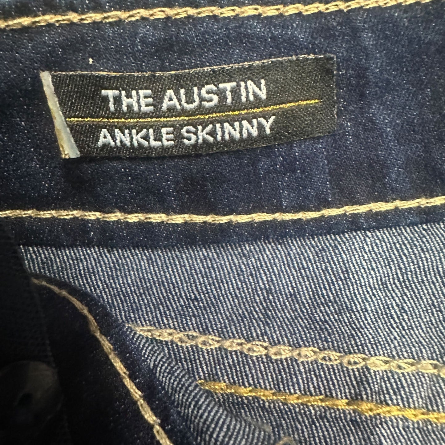 Vigoss Girls Size 10 The Austin Ankle Skinny Jeans Butterfly Embroidery