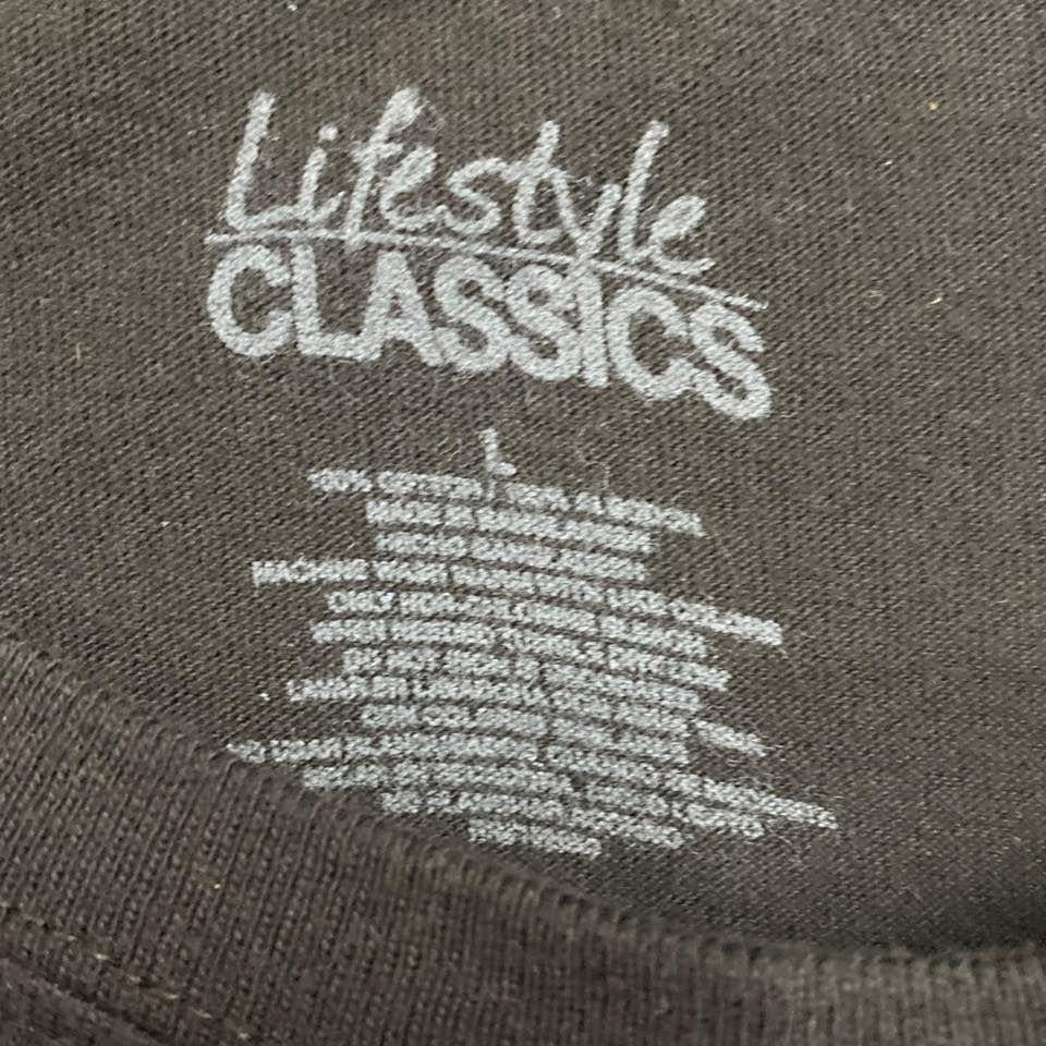 Lifestyle Classics Mens L Black Tshirt "it's not broken it just needs Duct Tape"