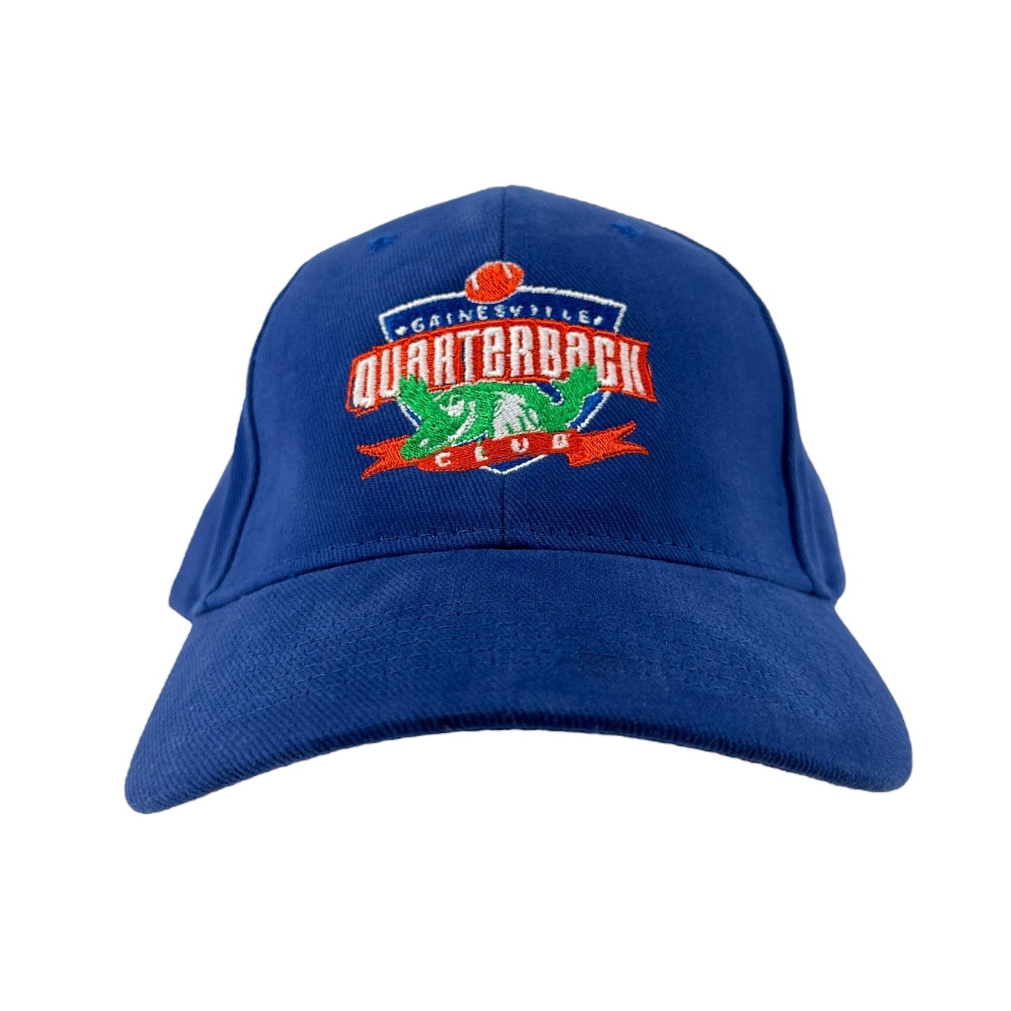 Gainesville Quarterback Club Strapback Cap Hat Blue UF Gators Vintage Anvil