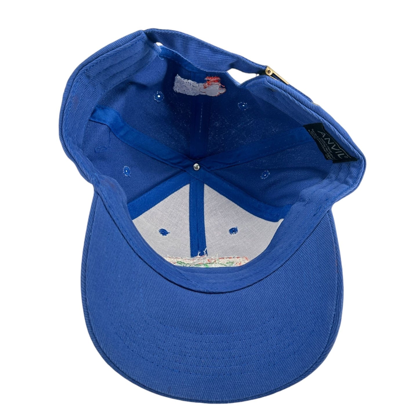 Gainesville Quarterback Club Strapback Cap Hat Blue UF Gators Vintage Anvil