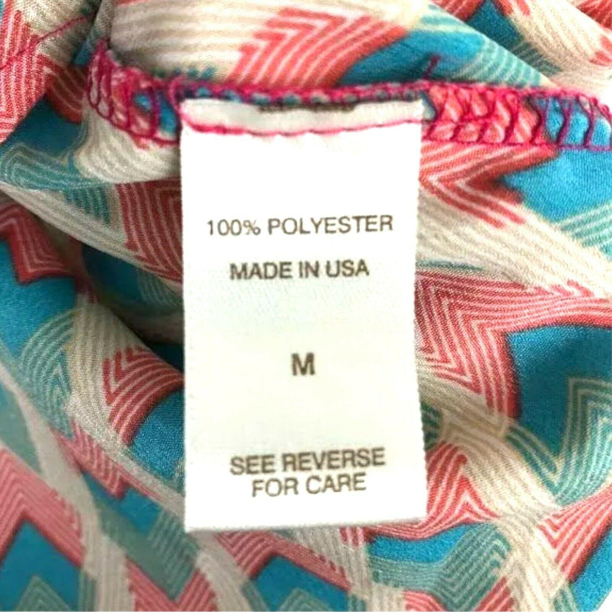 Daytrip Womens M Loose Fit Tank Top Abstract Arrow Print Scoop Neck Hi-Lo Hem