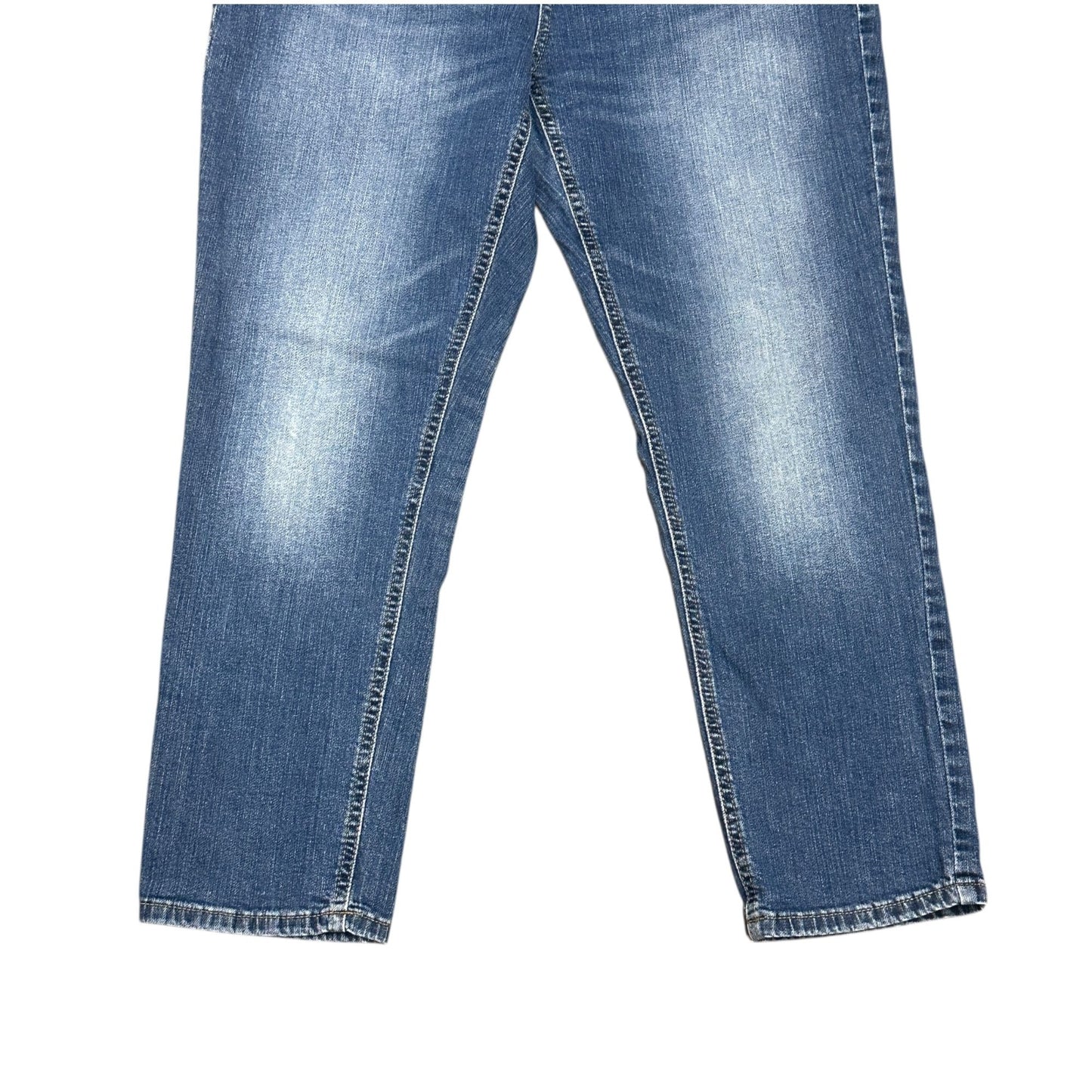 Banana Republic Girlfriend Jeans Womens 31/12 Petite High Rise Cropped Normcore