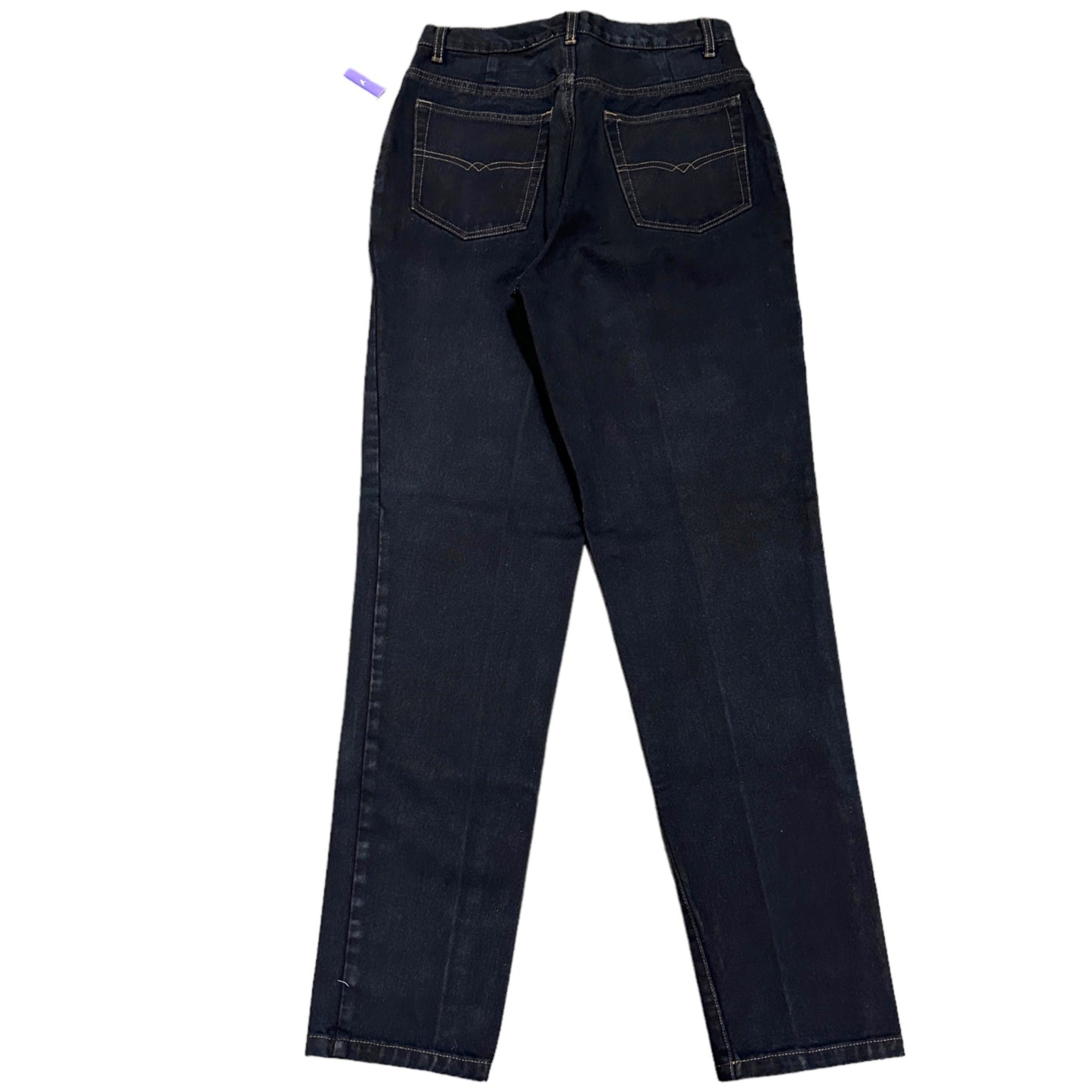 Vtg 90s The Limited Black Mom Jeans Minimalist Normcore Hi Rise Tapered Leg 10