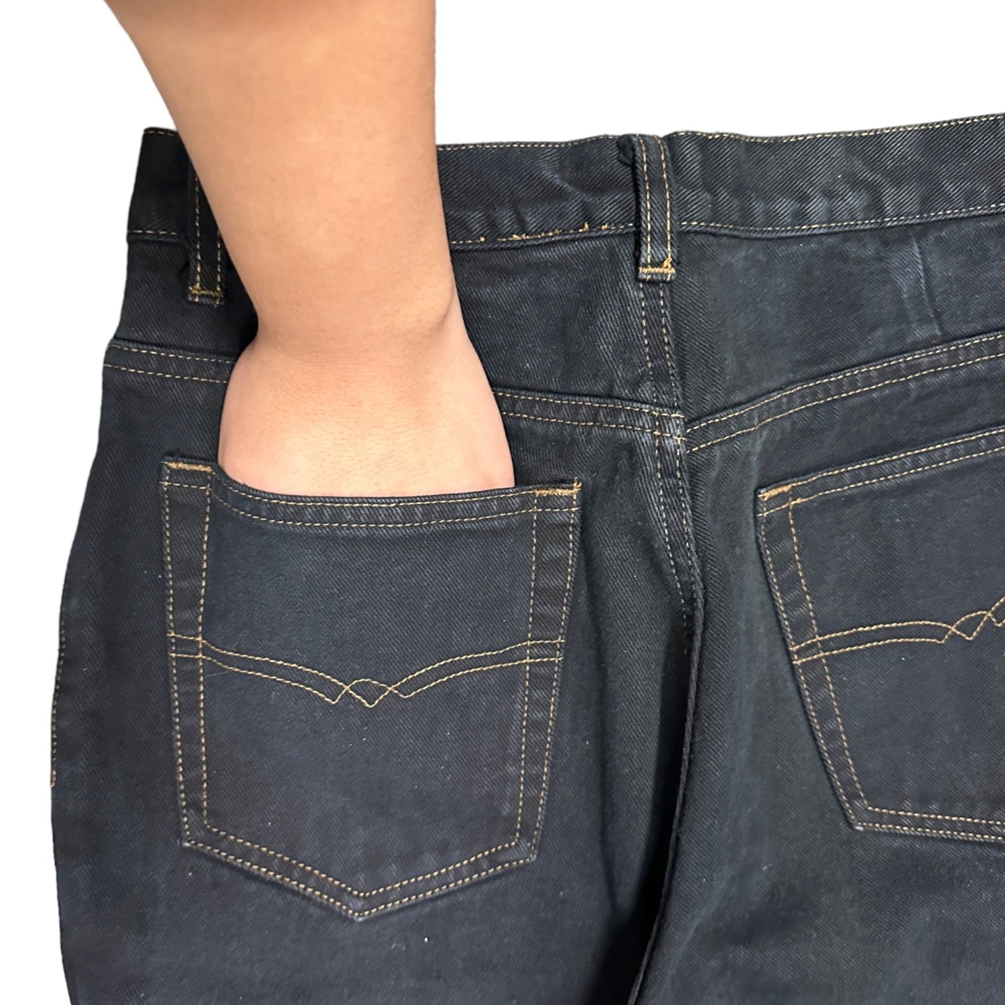 Vtg 90s The Limited Black Mom Jeans Minimalist Normcore Hi Rise Tapered Leg 10