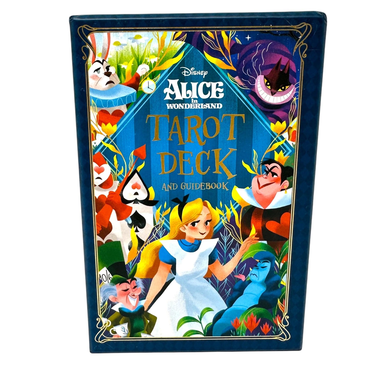 Disney Alice In Wonderland Tarot Deck & Guidebook Set 78 Fully Illustrated