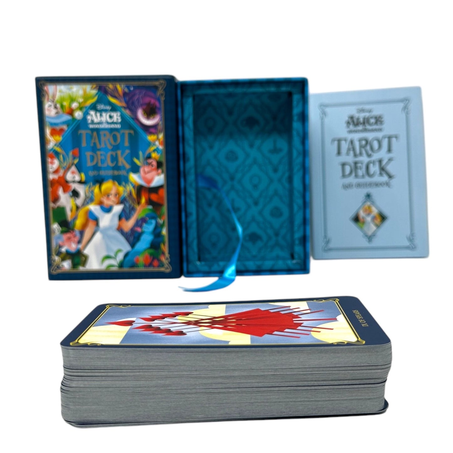 Disney Alice In Wonderland Tarot Deck & Guidebook Set 78 Fully Illustrated