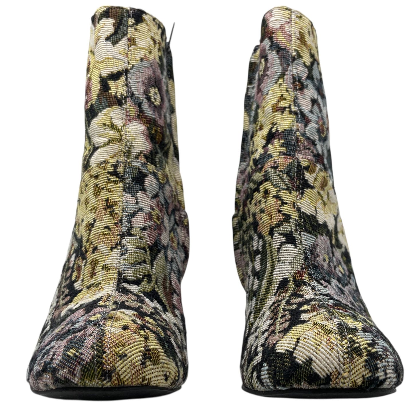 Urban Outfitters Emma Jacquard Floral Brocade Boots Romantic Soft Girl 6