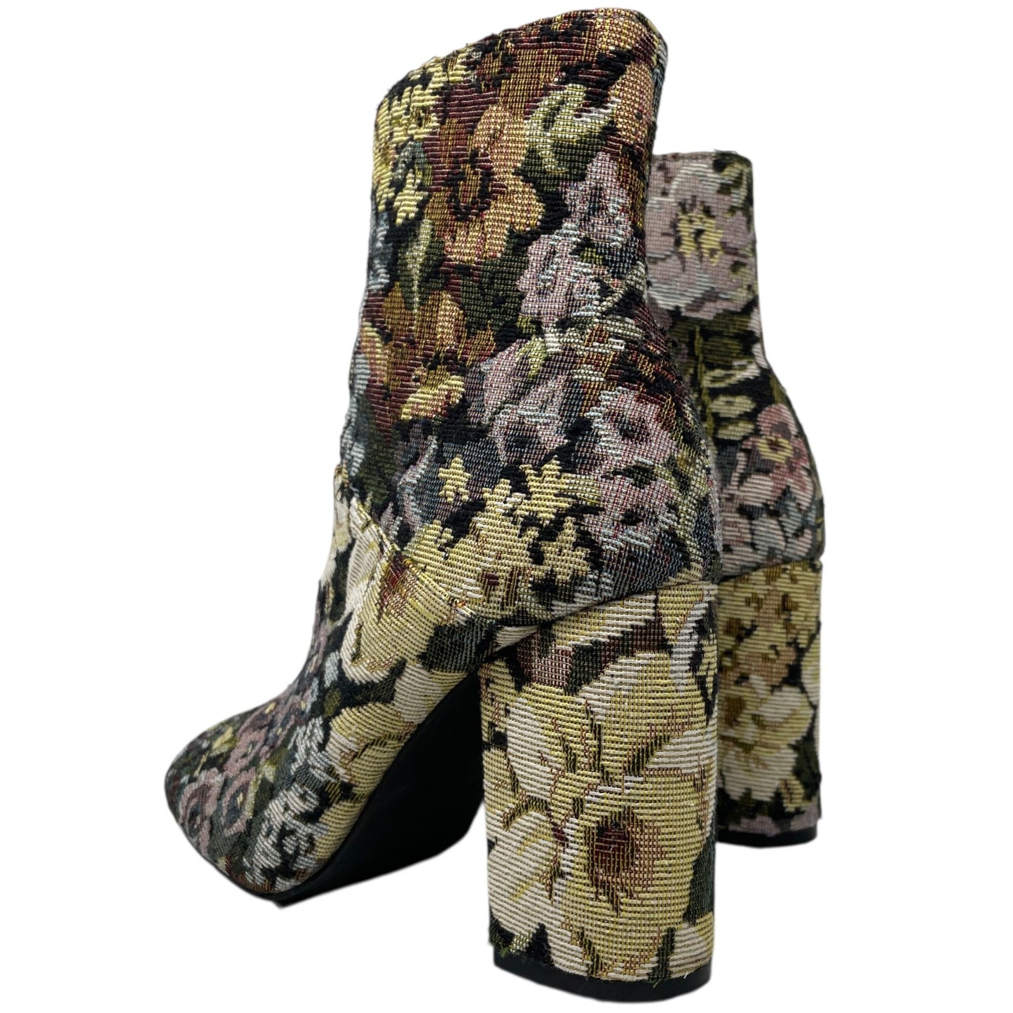 Urban Outfitters Emma Jacquard Floral Brocade Boots Romantic Soft Girl 6
