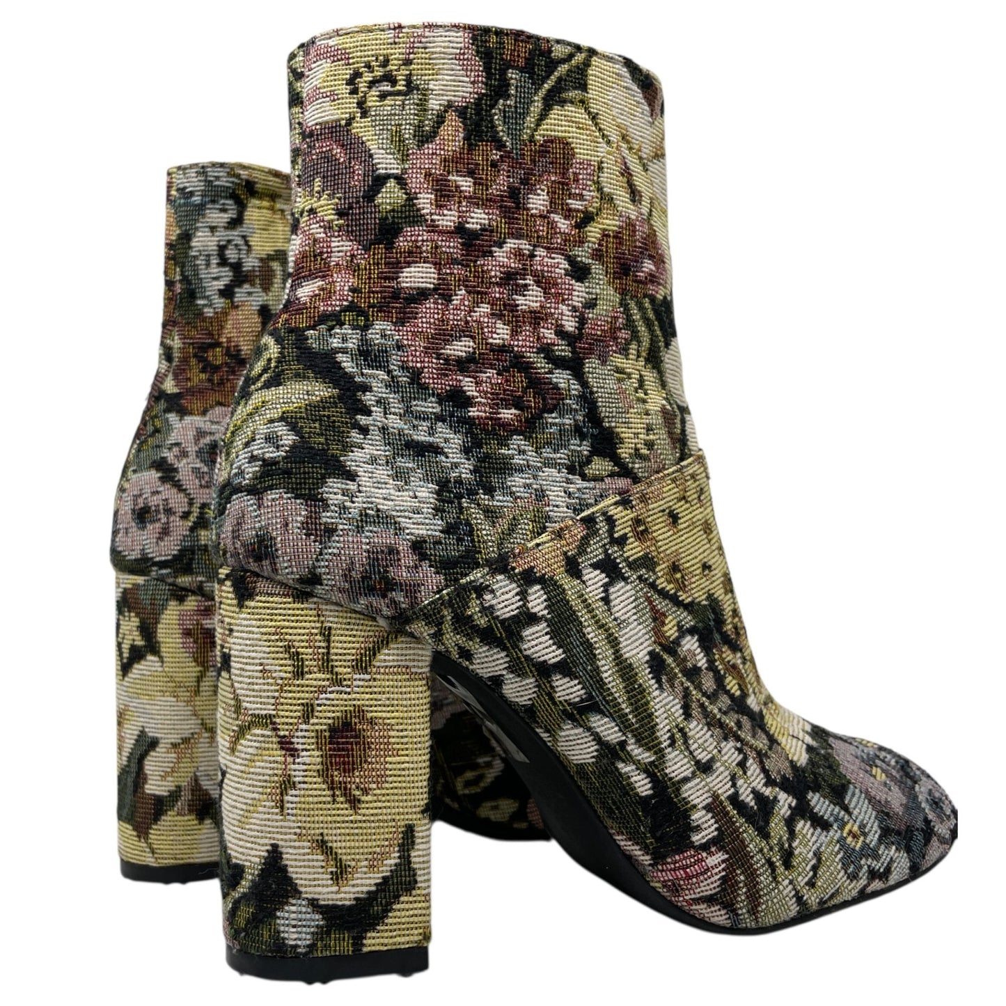 Urban Outfitters Emma Jacquard Floral Brocade Boots Romantic Soft Girl 6
