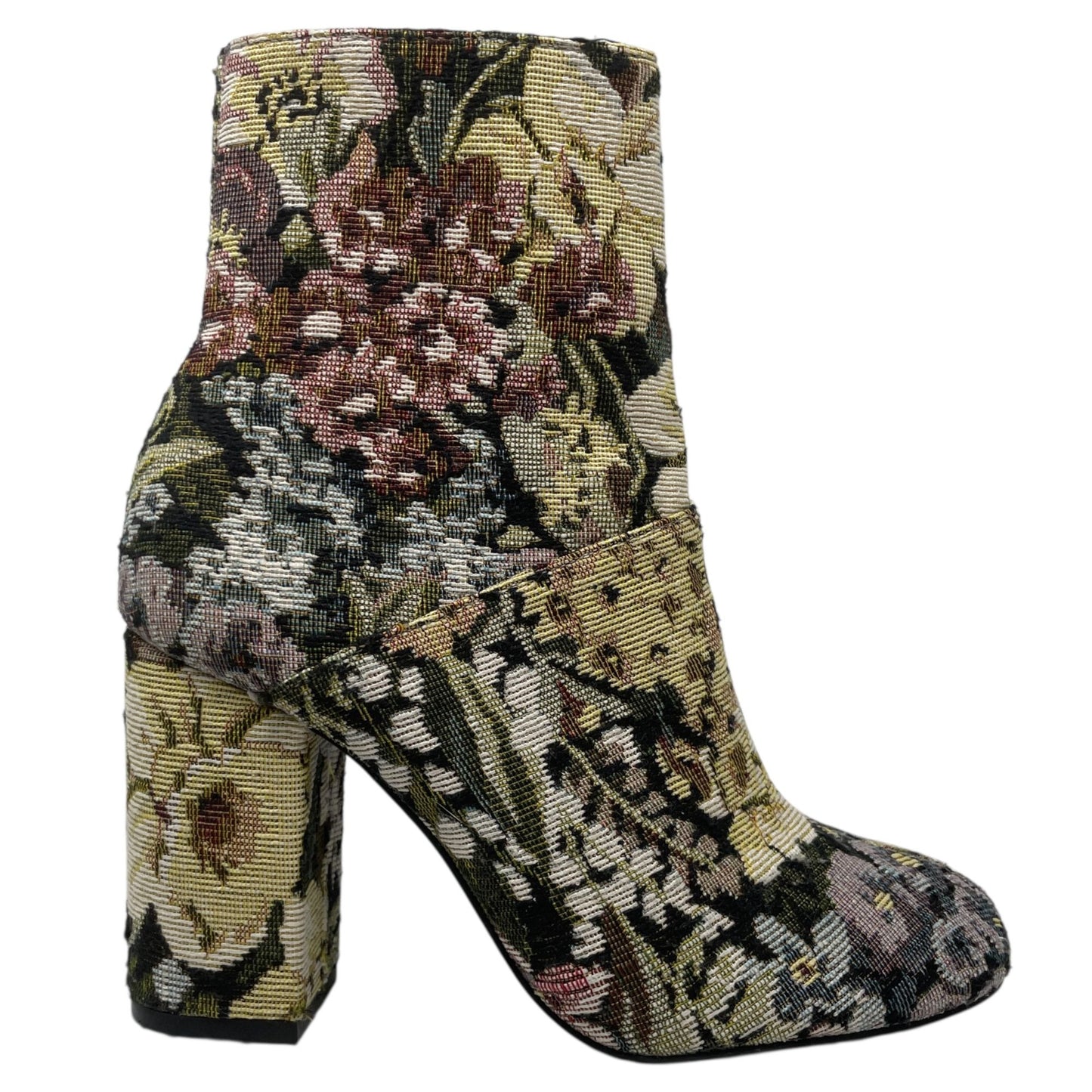 Urban Outfitters Emma Jacquard Floral Brocade Boots Romantic Soft Girl 6