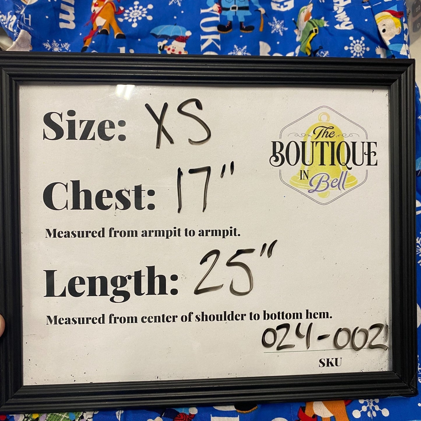 Christmas Scrub Top Rudolph the Red Nose Reindeer XS Festive Nursing Uniform