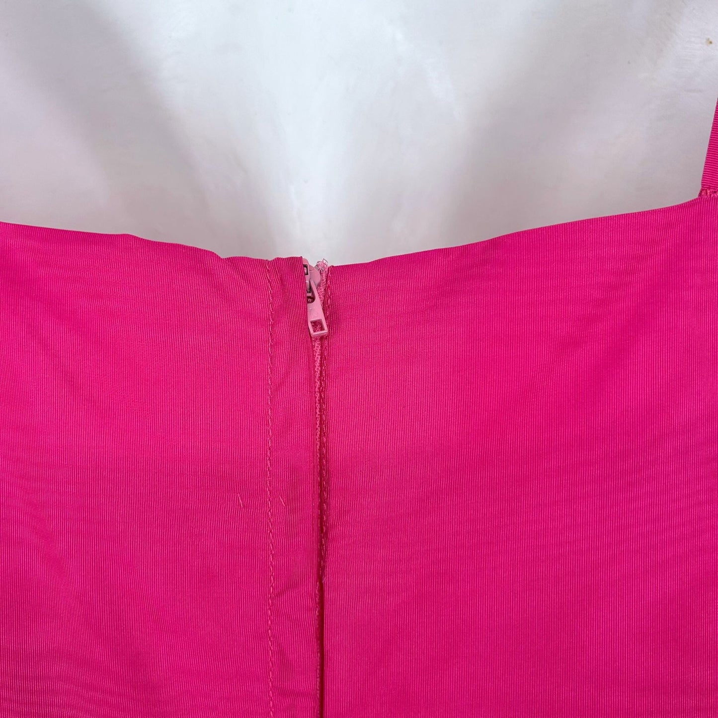 Vintage Handmade Dress Jacket Womens 6/8 Black Pink Sundress Party Cocktail