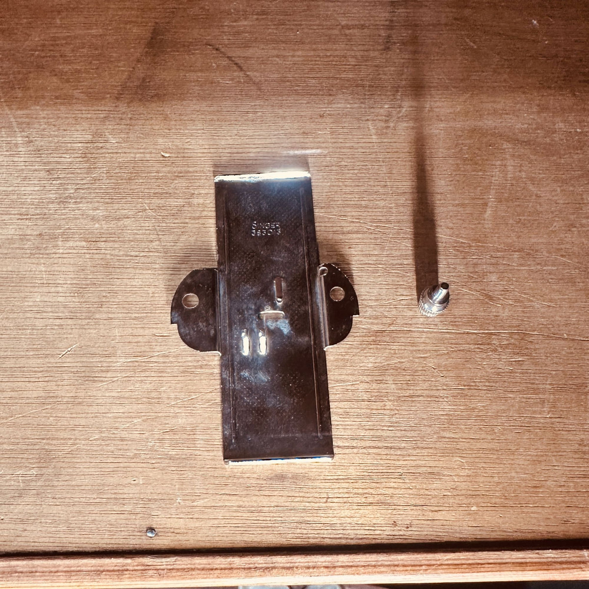 Singer Professional Buttonholer Attachment w Cams Box Vintage Mid Century 38116