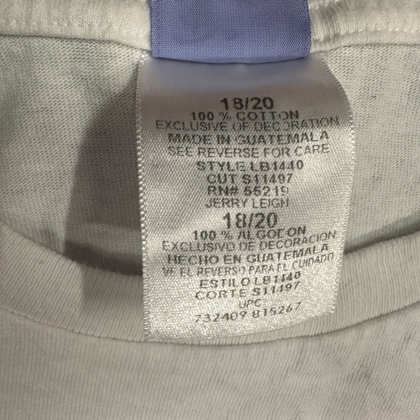 Vintage Disney Eeyore Tshirt White True Blue Winnie the Pooh 100% Cotton 18/20