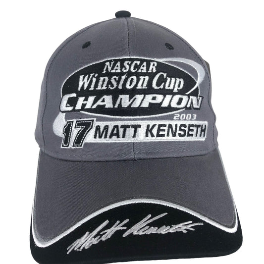 Matt Kenseth #17 Nascar Hat Winston Cup Champion 2003 Smirnoff Ice Roush Racing