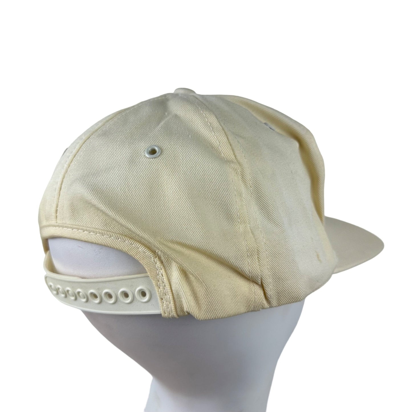 Vintage Snapback Baseball Hat Cap Penske Racing White Embroidered 90s