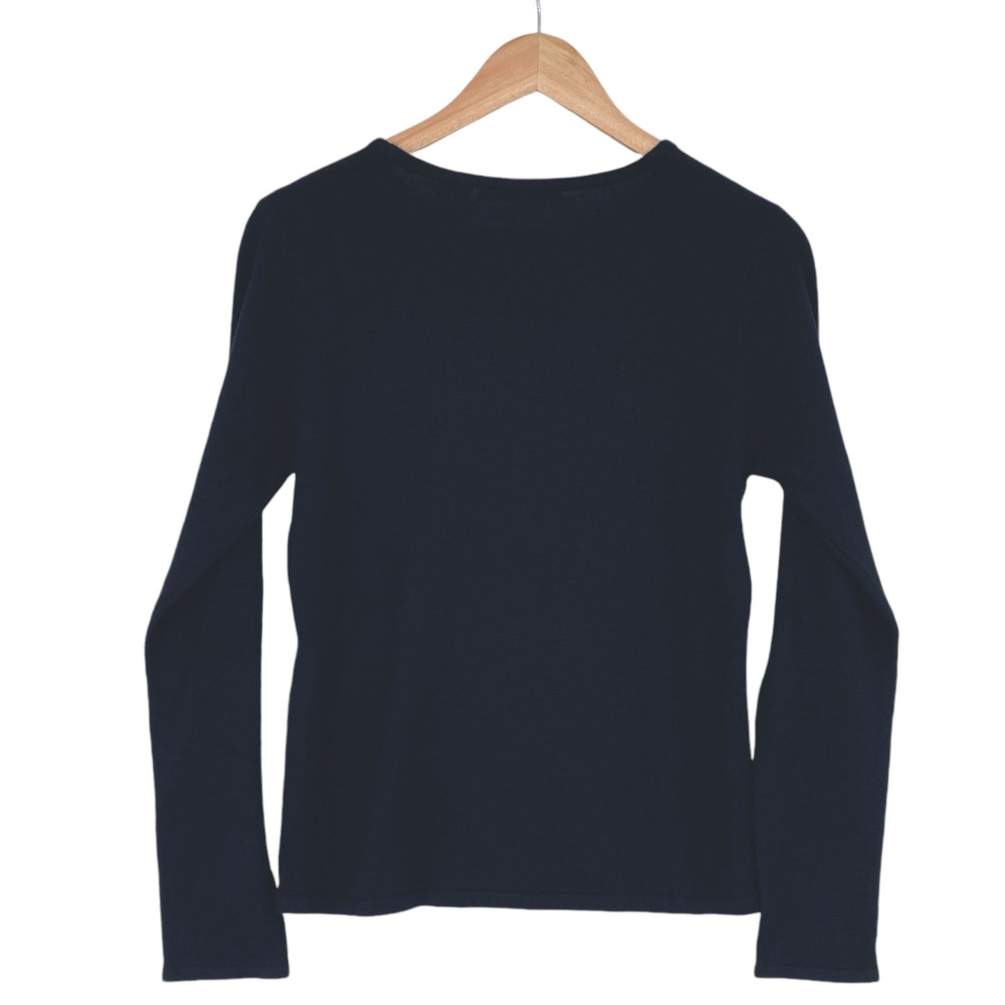 Santa Xmas Sweater K.B. Collections S Black "Be Jolly" Bling Festive Glam Kitsch