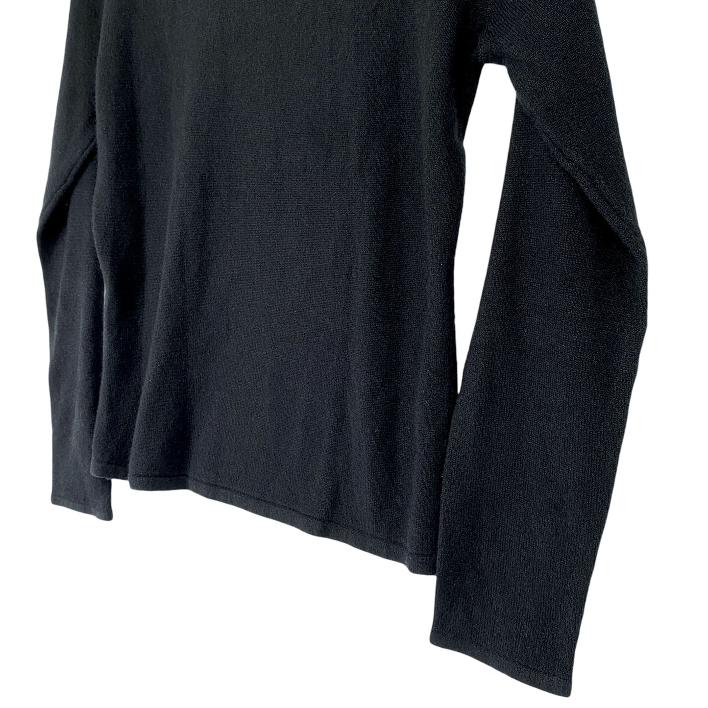 Santa Xmas Sweater K.B. Collections S Black "Be Jolly" Bling Festive Glam Kitsch