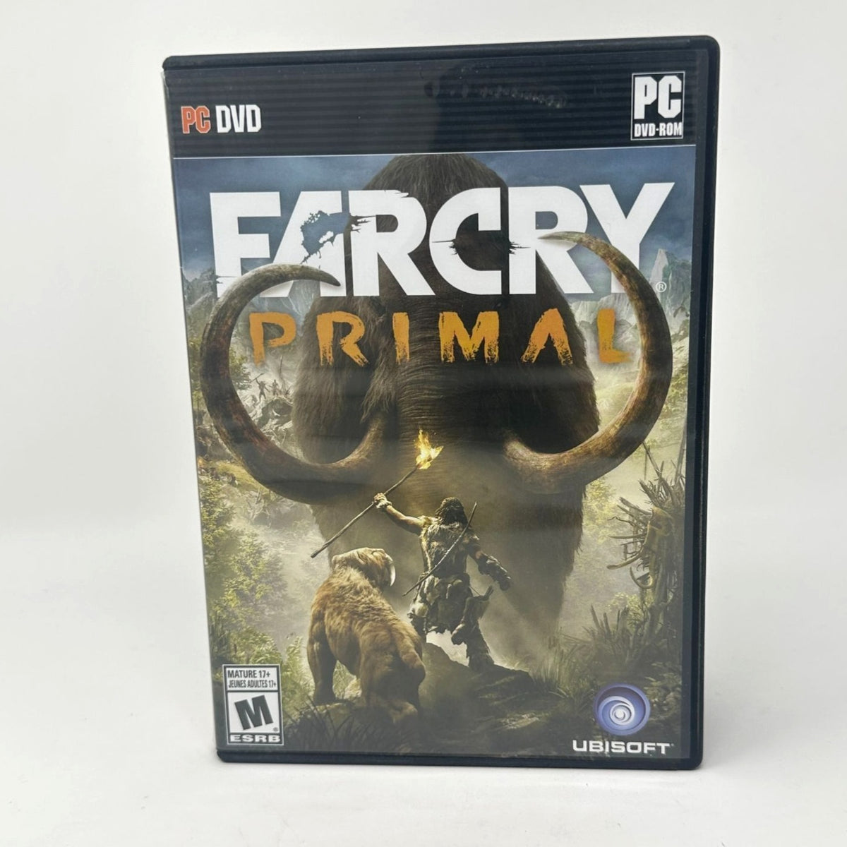 Far Cry Primal PC Game With Case & Disc Set Mature Rating