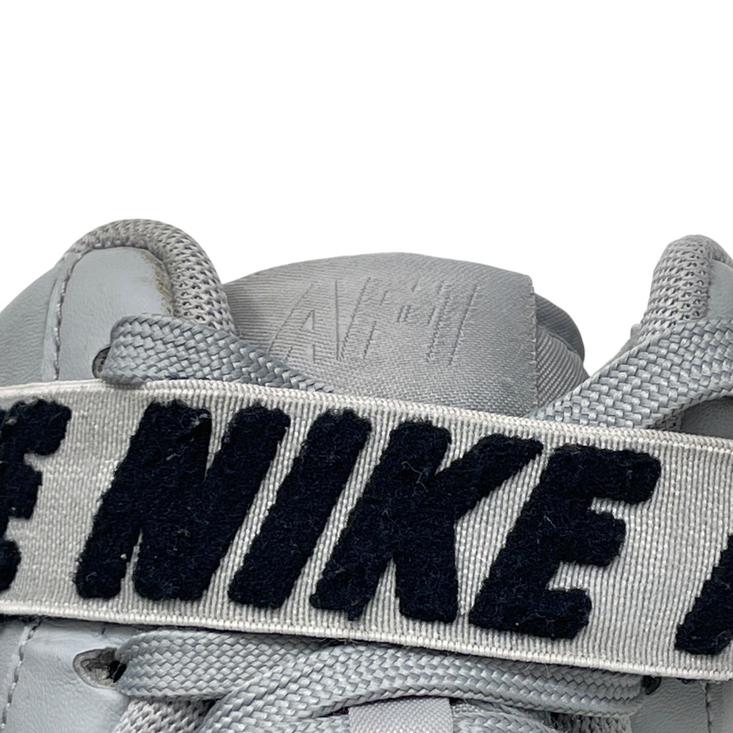 Nike Mens 10 Air Force 1 High Statement Game Sneakers Flight Silver 315121-044