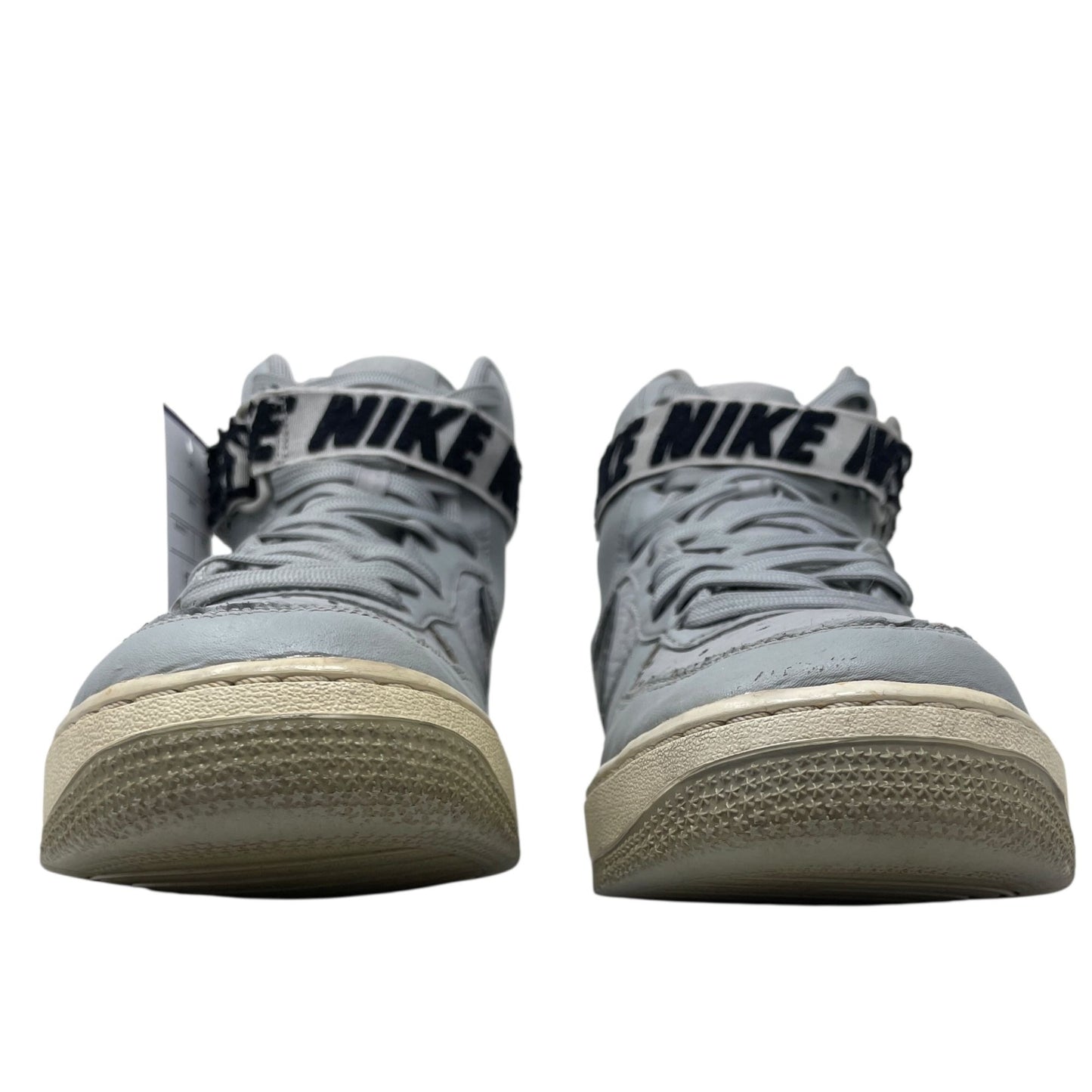 Nike Mens 10 Air Force 1 High Statement Game Sneakers Flight Silver 315121-044