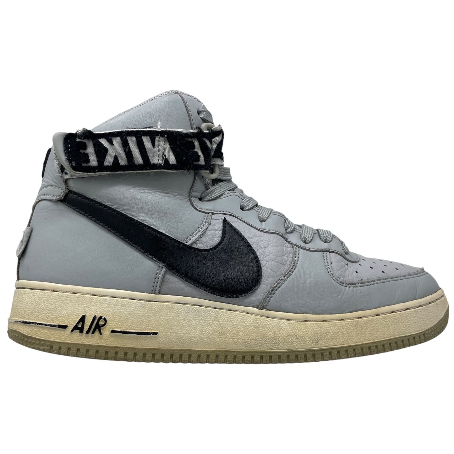 Nike Mens 10 Air Force 1 High Statement Game Sneakers Flight Silver 315121-044