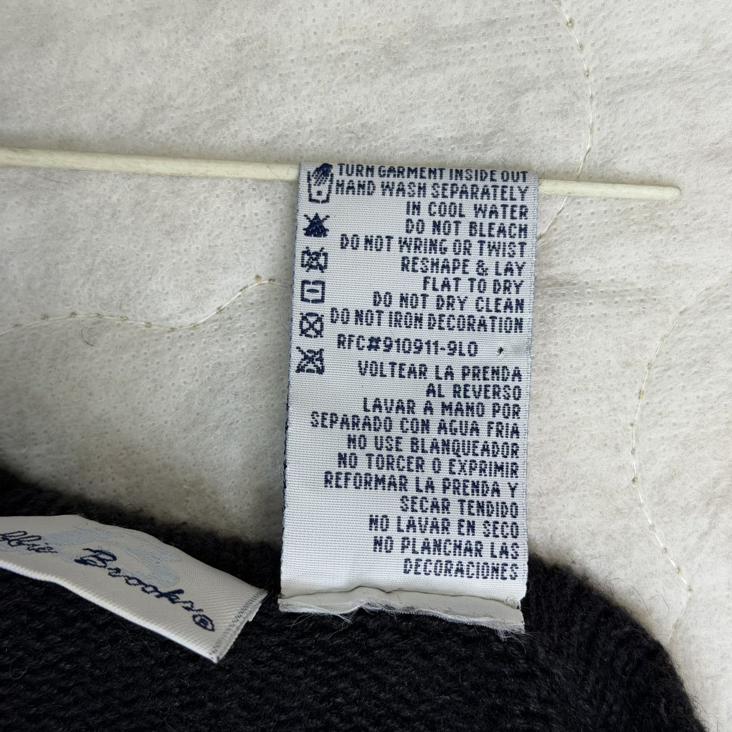 Bobbie Brooks Womens S Christmas Sweater Vest Black Festive Embroidered Beaded