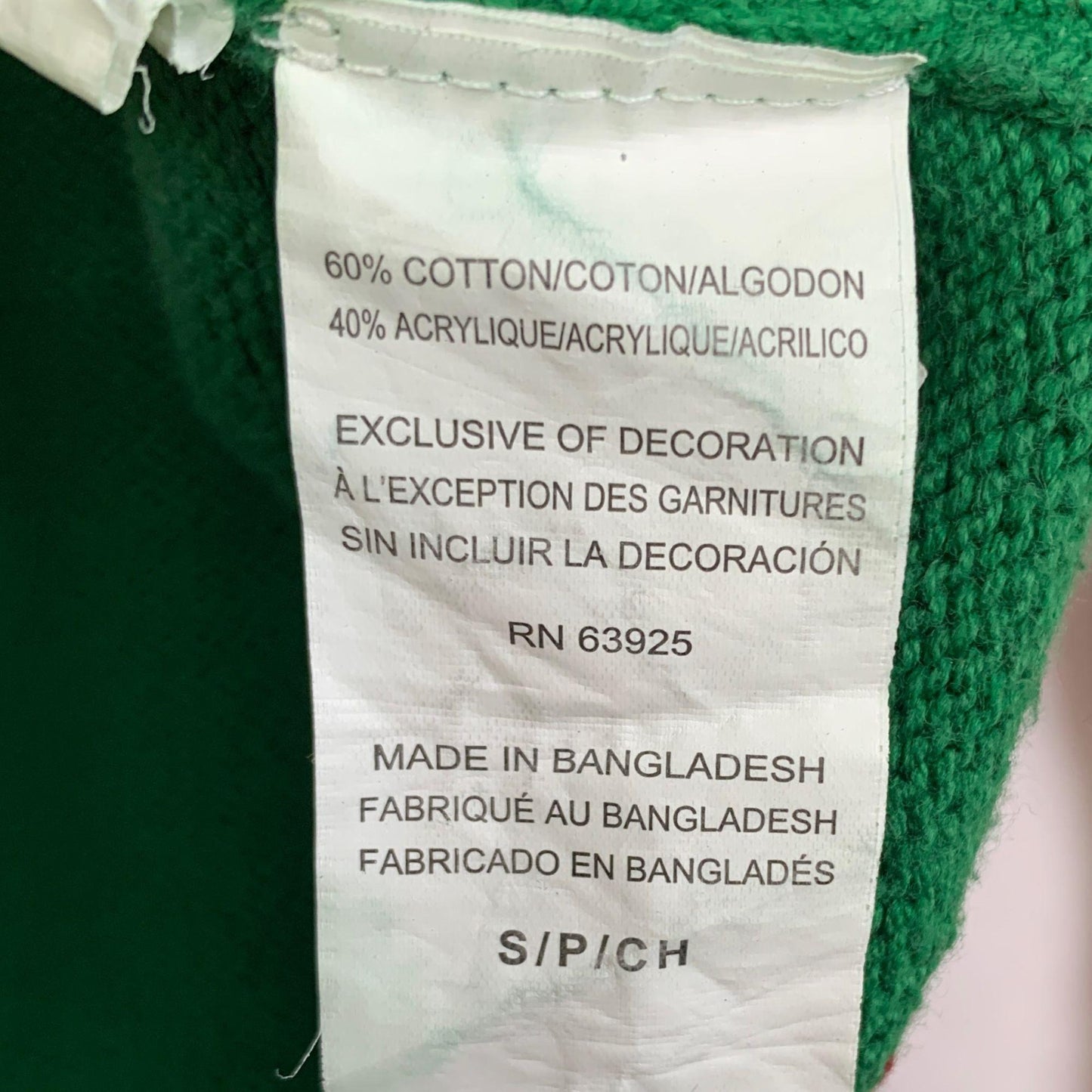 Ugly Christmas Sweater S Mrs Claus Novelty Kitsch Playful Holiday Party Cozy