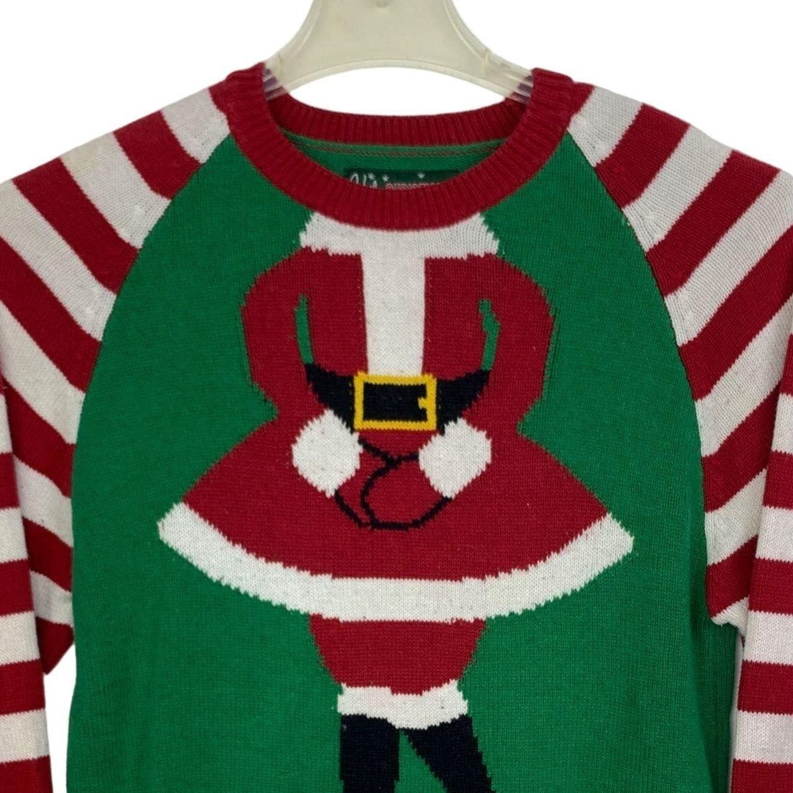 Ugly Christmas Sweater S Mrs Claus Novelty Kitsch Playful Holiday Party Cozy