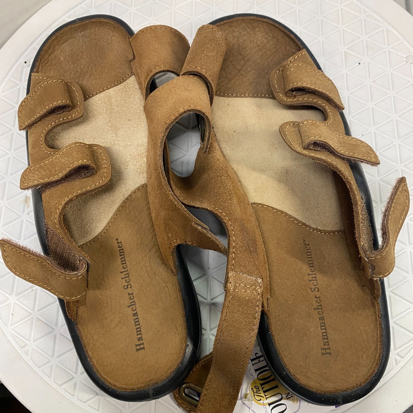 Hammacher Schlemmer Sandals Womens 8.5 US The Lady's Walk On Air EU 39