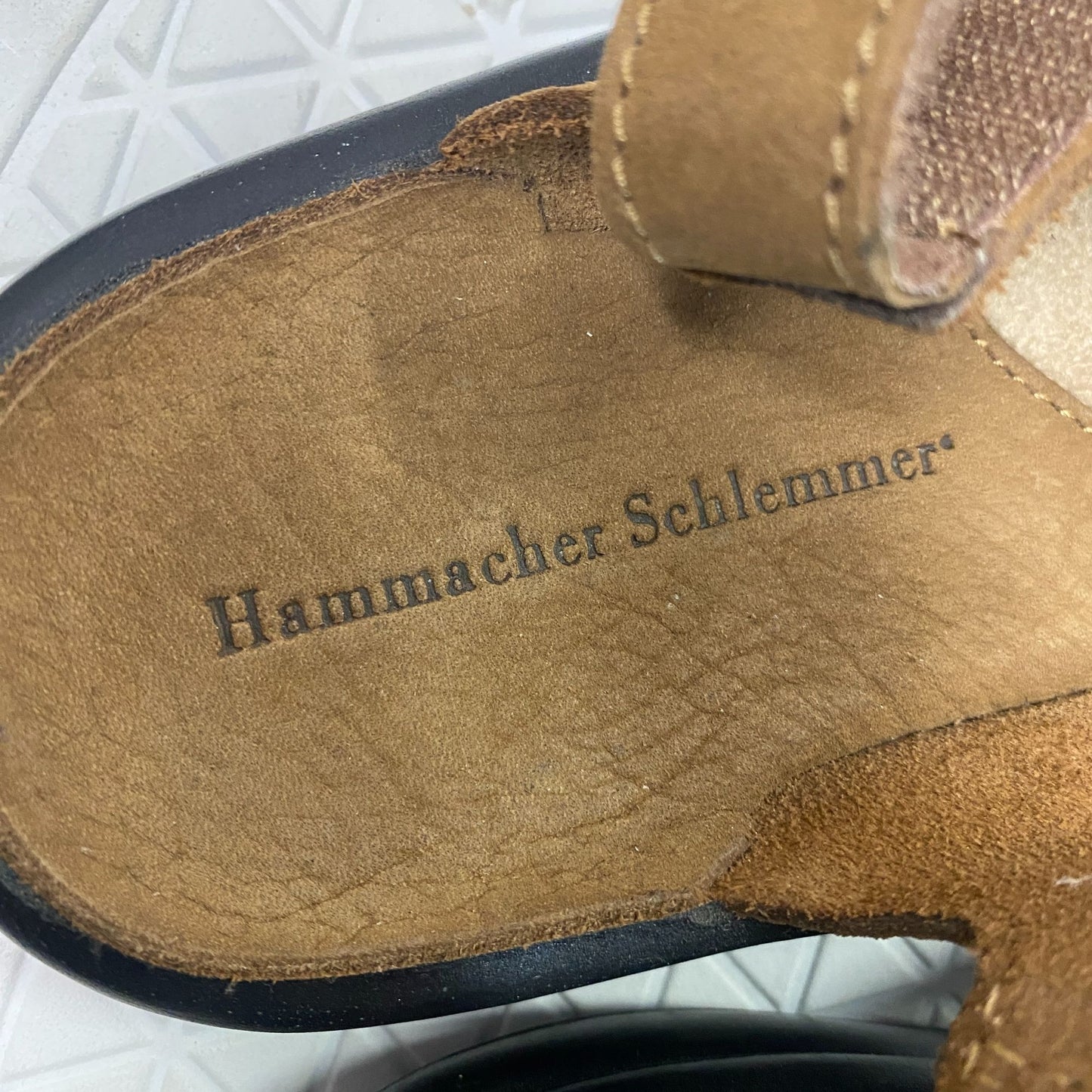 Hammacher Schlemmer Sandals Womens 8.5 US The Lady's Walk On Air EU 39