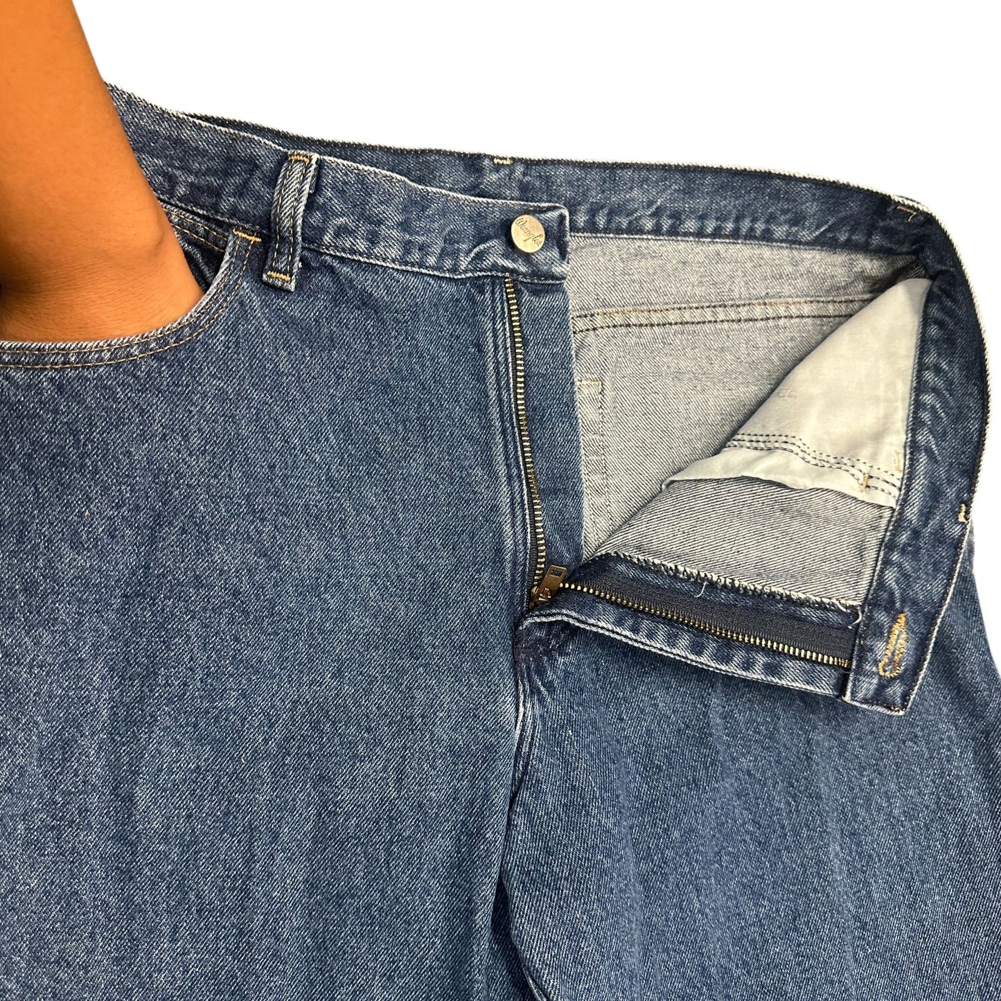 Wrangler Bootcut Jeans Juniors 13x32 Long USA Y2K Western Cowgirl Chic Normcore