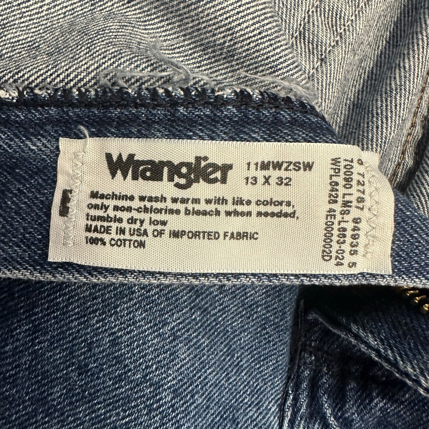 Wrangler Bootcut Jeans Juniors 13x32 Long USA Y2K Western Cowgirl Chic Normcore
