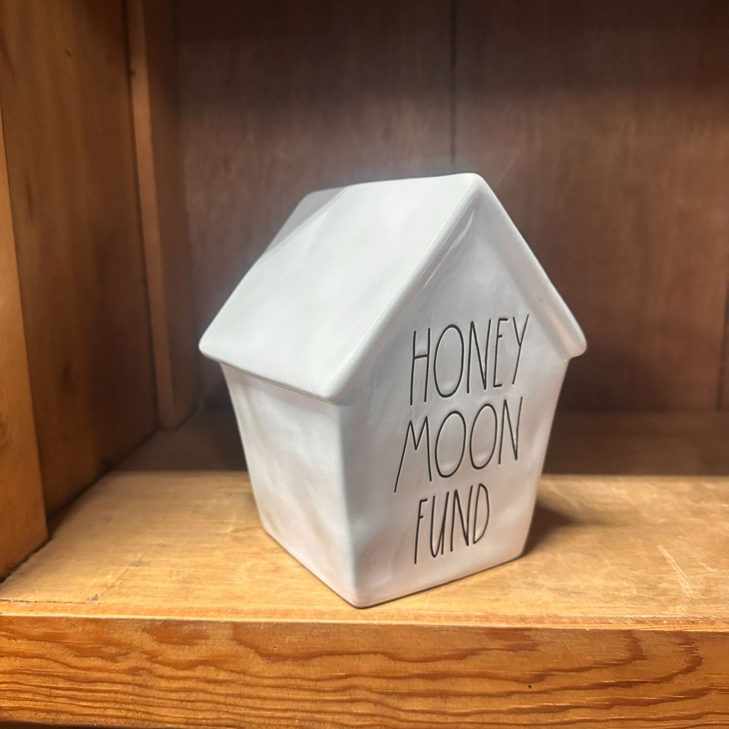 Ceramic Honeymoon Fund Money Box Rae Dunn Gift Newlywed Bridal Shower Engagement