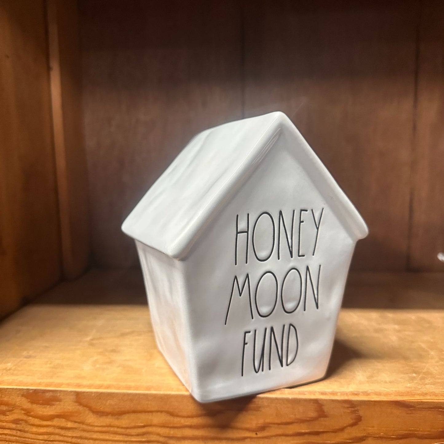 Ceramic Honeymoon Fund Money Box Rae Dunn Gift Newlywed Bridal Shower Engagement