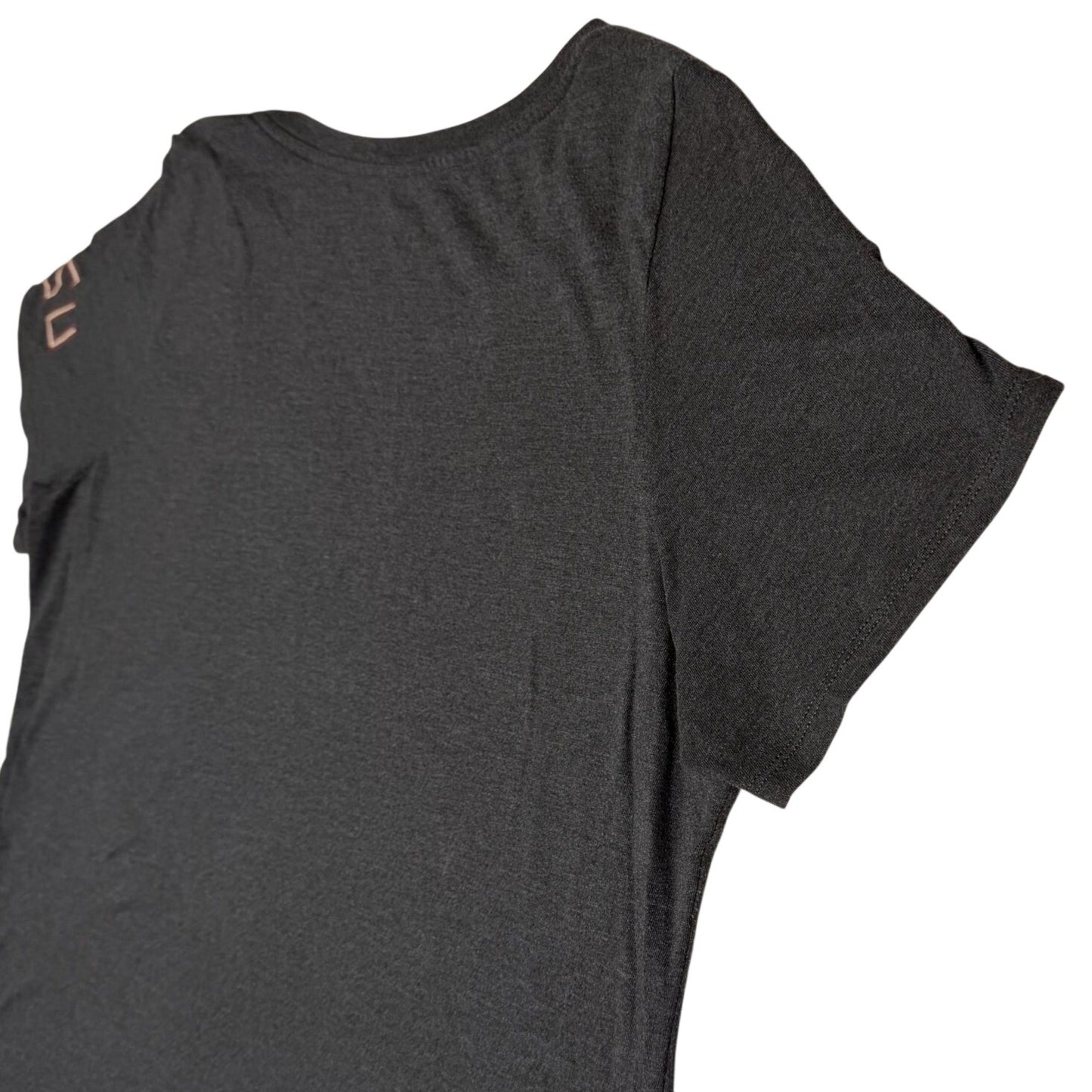 Nike Womens 2X FSU Seminoles Graphic Tee Gray Athletic Cut Flaming Spear