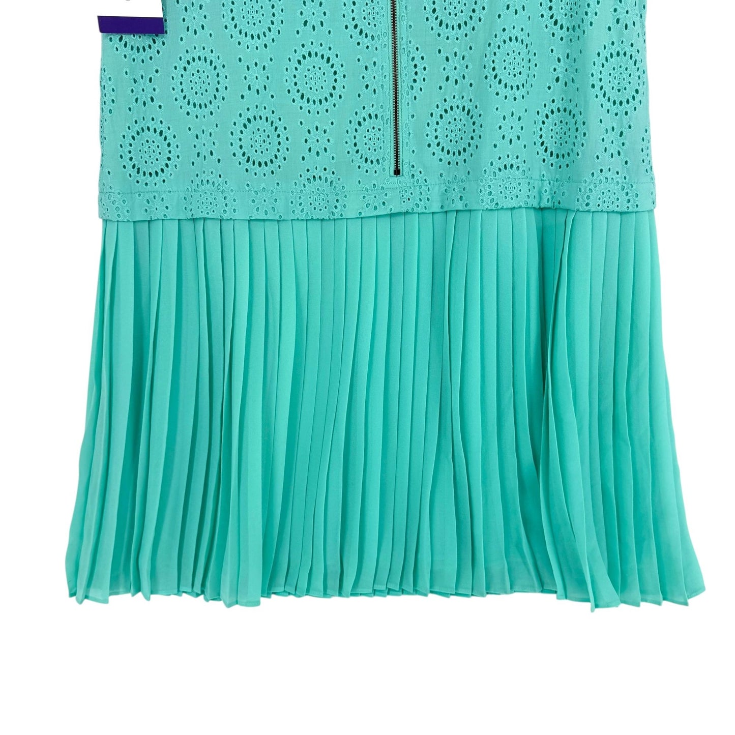 Ann Taylor LOFT Sleeveless Dress Drop Waist 10 Feminine Soft Girl Office Wear