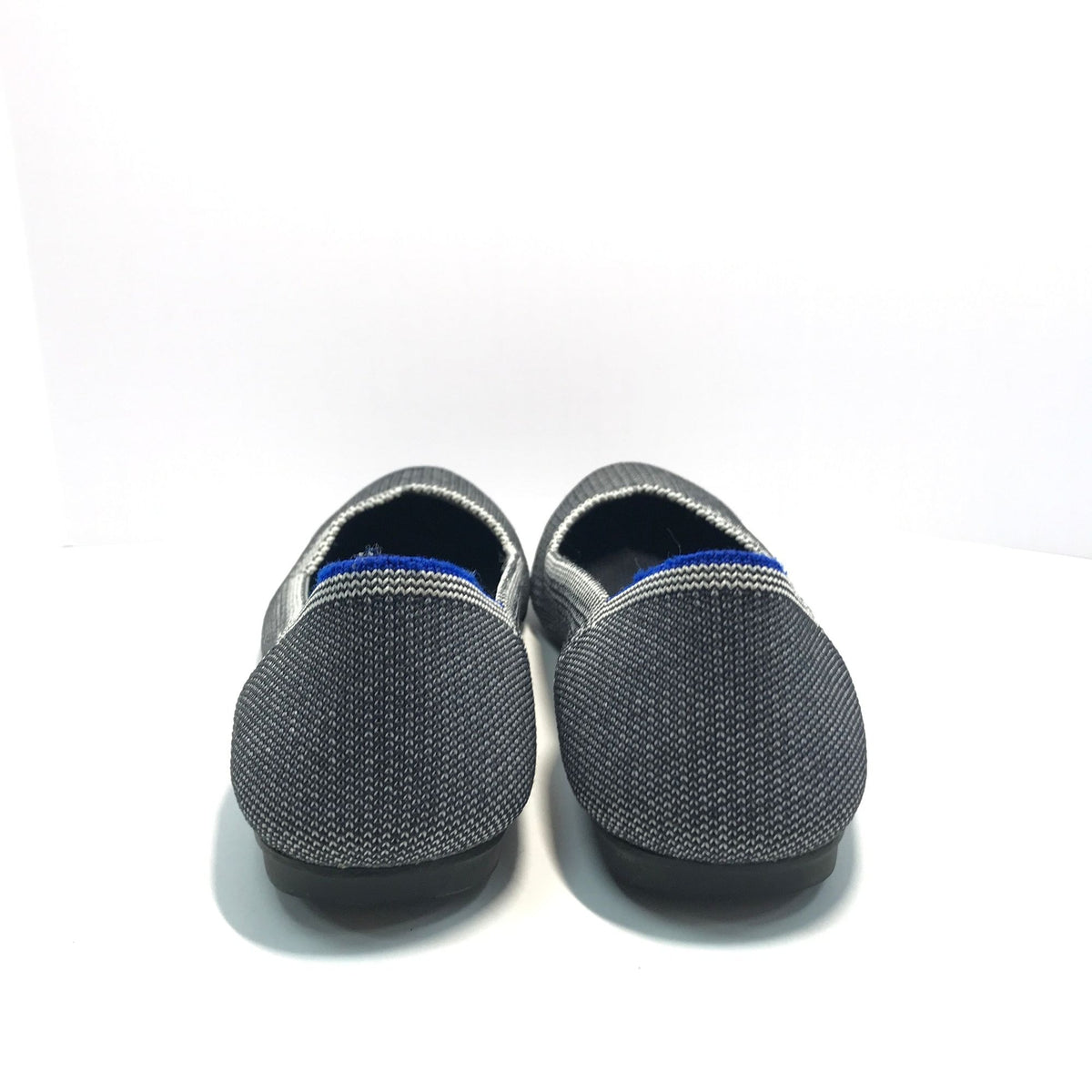 Rothys The Flat Birdseye Cloud Gray 6.5 Knit Ballet Flat Comfortable Sustainable