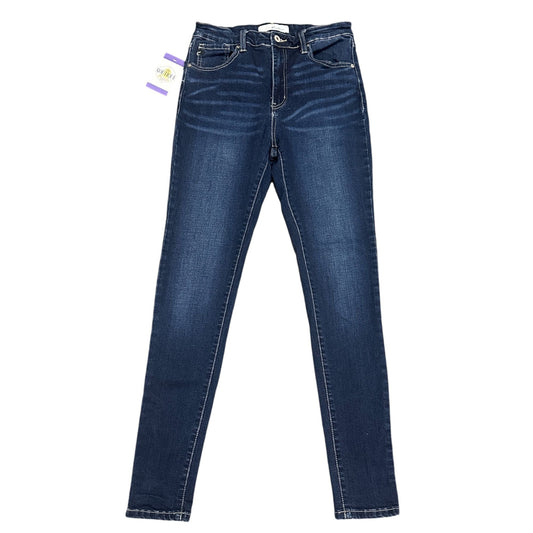 KanCan Womens 28 Nadine High Rise Super Skinny Jeans Dark Wash Stretch Pockets