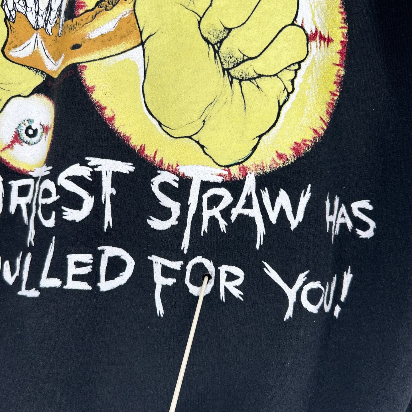 Metallica Hoodie Shortest Straw Vertigo Tour Band Sweatshirt M Black Pullover