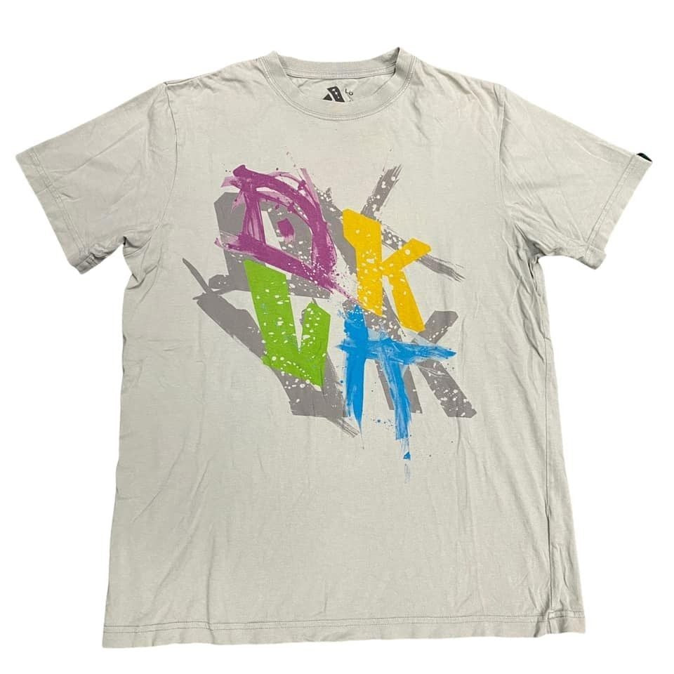 Dunkelvolk Mens L Graffiti Graphic Print Tshirt Short Sleeve Skater Street Wear