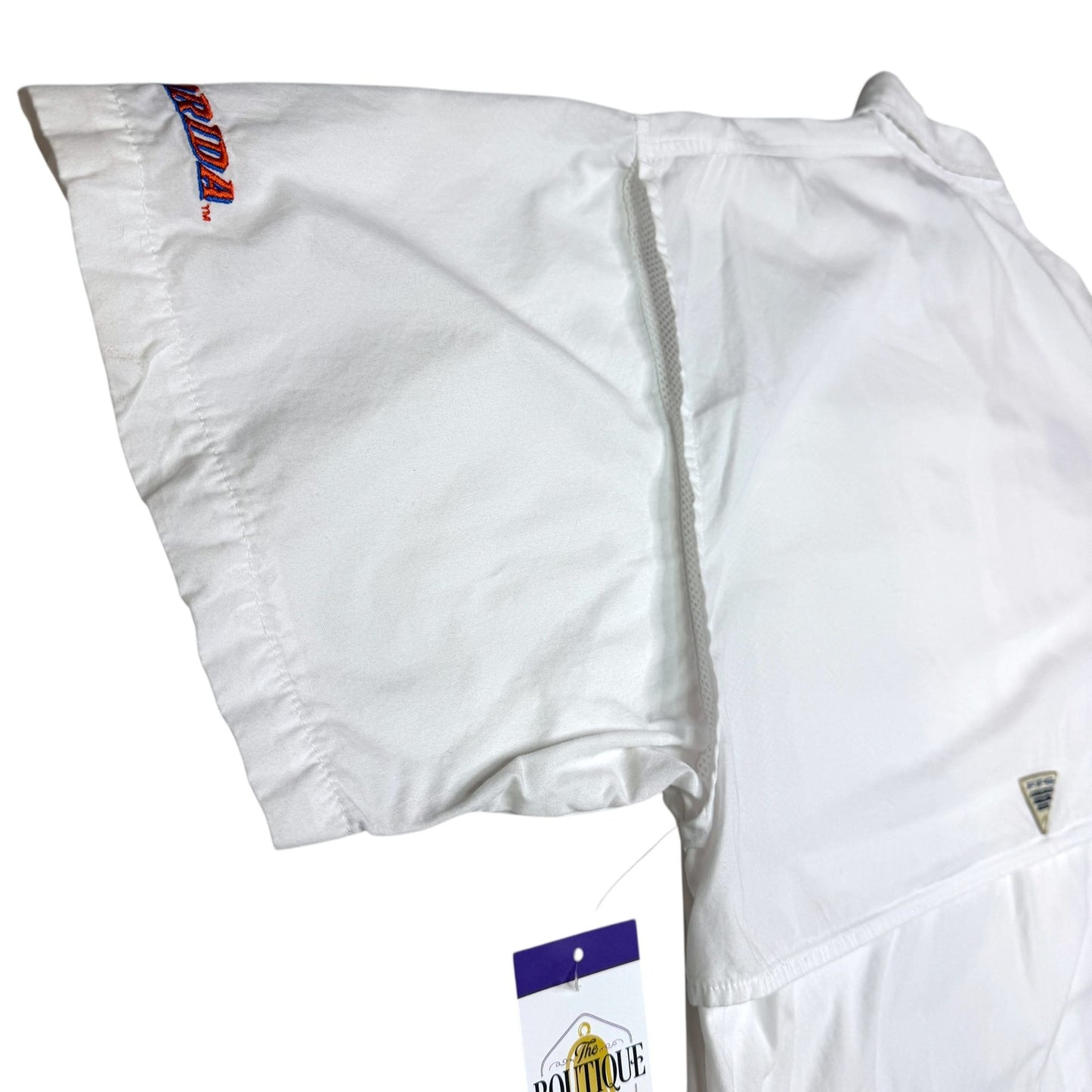 Columbia Tamiami Fishing Shirt UF Gator Logo Embroidered Dadcore Fan Apparel