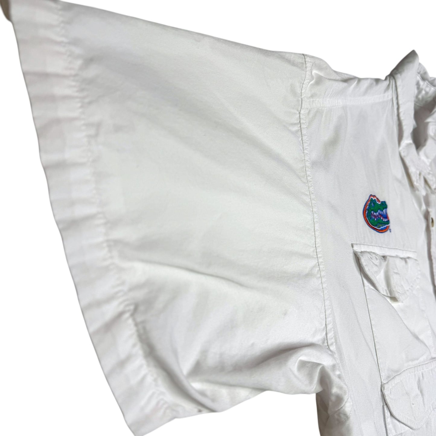 Columbia Tamiami Fishing Shirt UF Gator Logo Embroidered Dadcore Fan Apparel