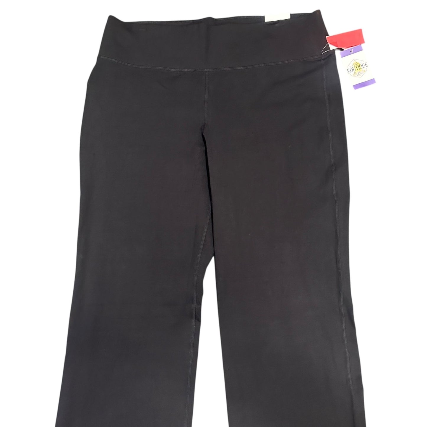 NWT Livi Activewear 18/20L Black Signature Strength Yoga Pants No Show Through