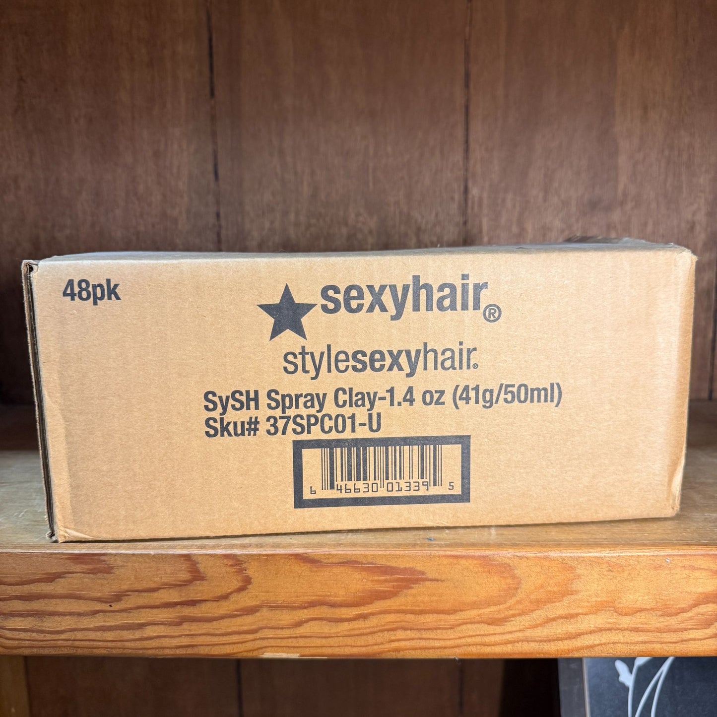 Style Sexy Hair Spray Clay Texturizing Spray Matte1.4 Oz Travel Size - 48 Pack