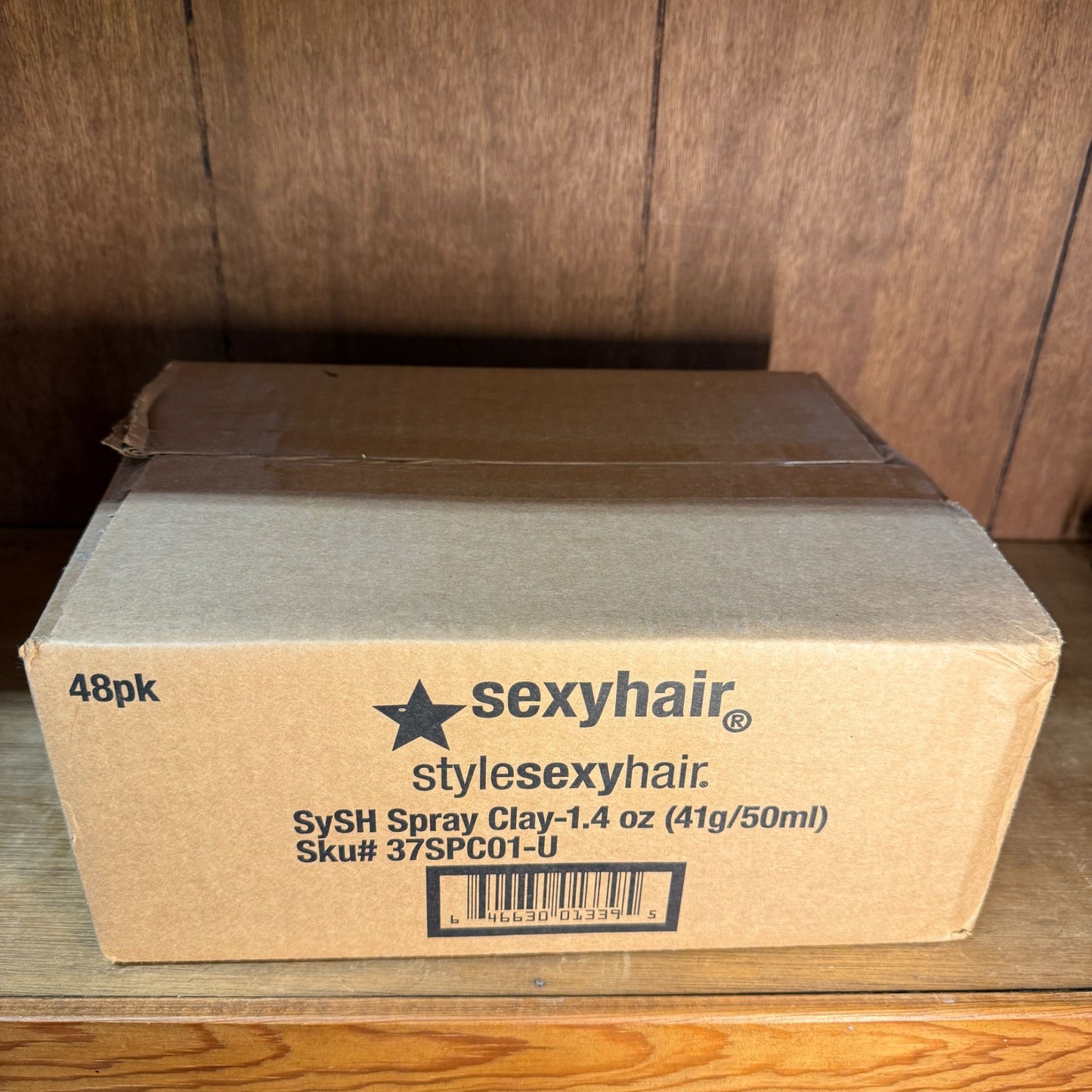 Style Sexy Hair Spray Clay Texturizing Spray Matte1.4 Oz Travel Size - 48 Pack