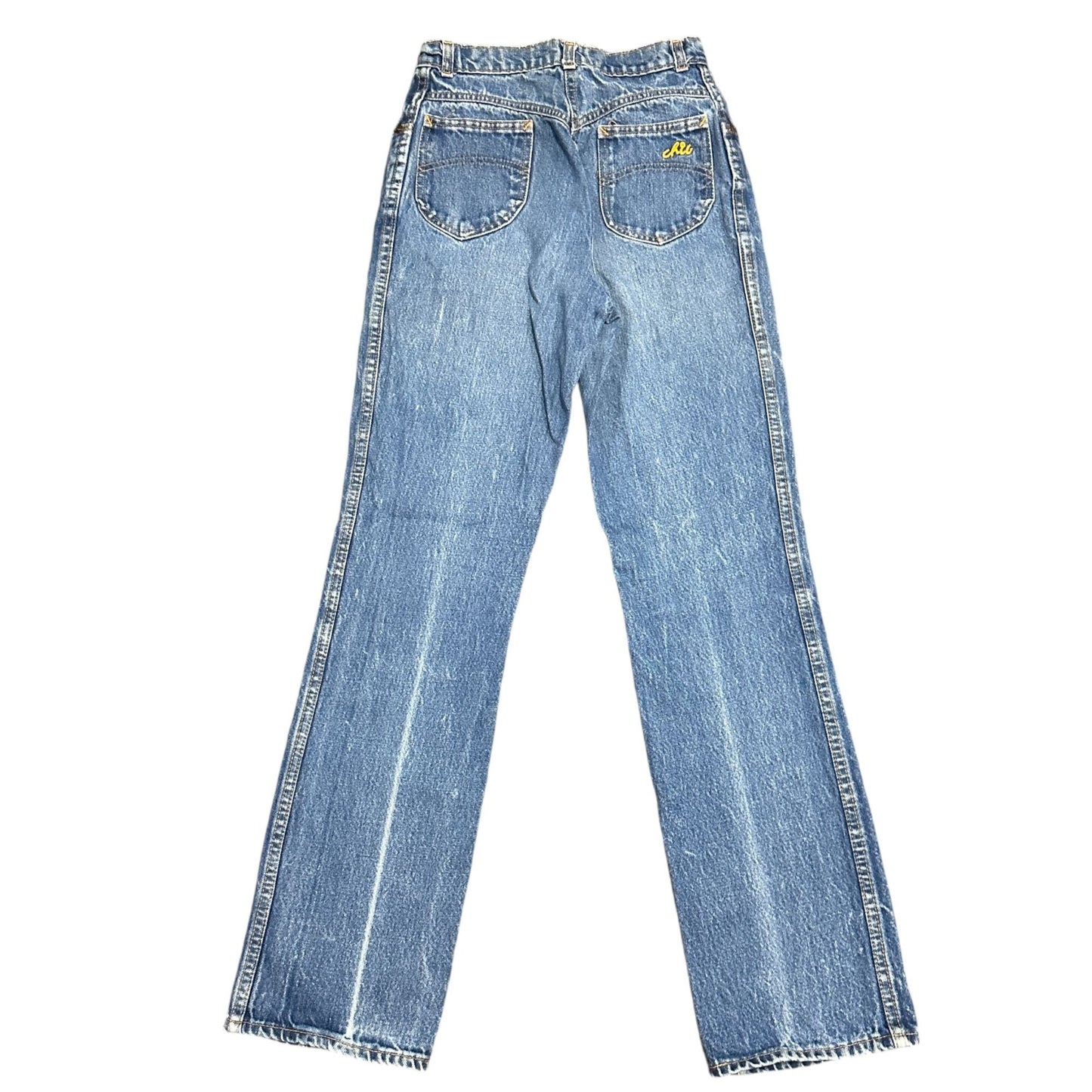 Vtg H.I.S. Chic Mom Jeans 10/11 High Waist Straight USA Preppy Normcore Street